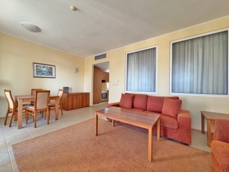 Sunset Resort complex,Two-room apartment with a view of the city and the sea