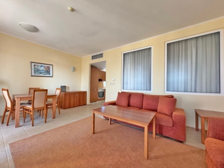 Sunset Resort complex,Two-room apartment with a view of the city and the sea